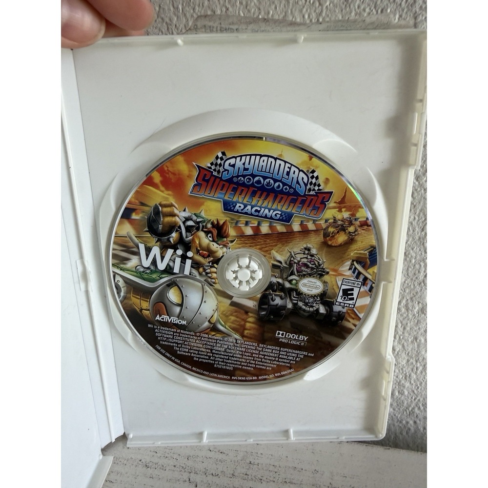 Wii Skylanders SuperChargers Racing Game from the Starter Pack-Not Original Case